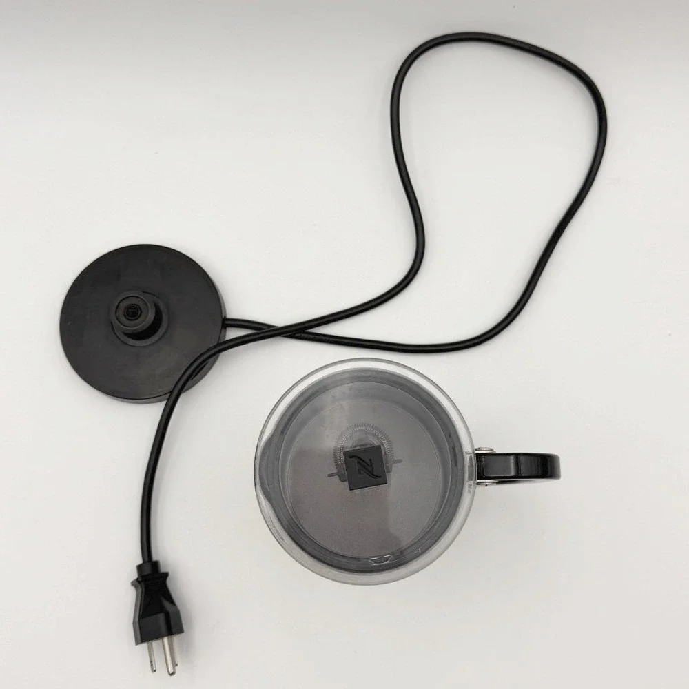Nespresso Aeroccino Plus 3192 Stainless Chrome Electric Milk Frother & Warmer